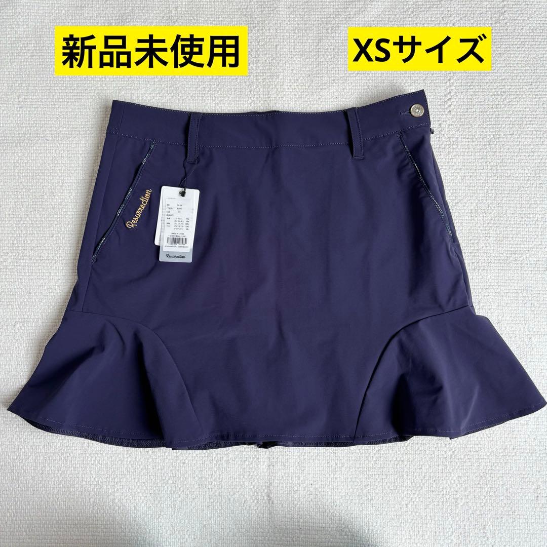 【XSサイズ】レザレクション ゴルフウェア インナーショーツ付き スカート