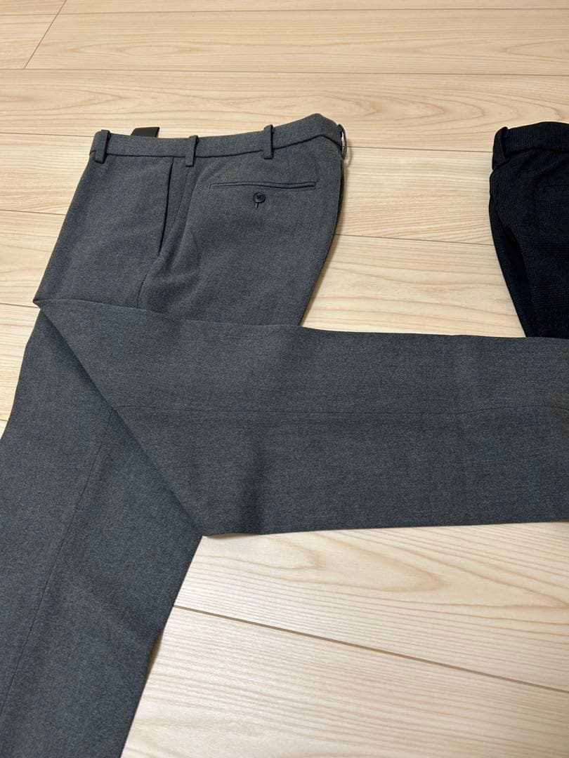 新品使用品　ユニクロ　ウォームスマートパンツ　３色セット　ウエスト82 股下73