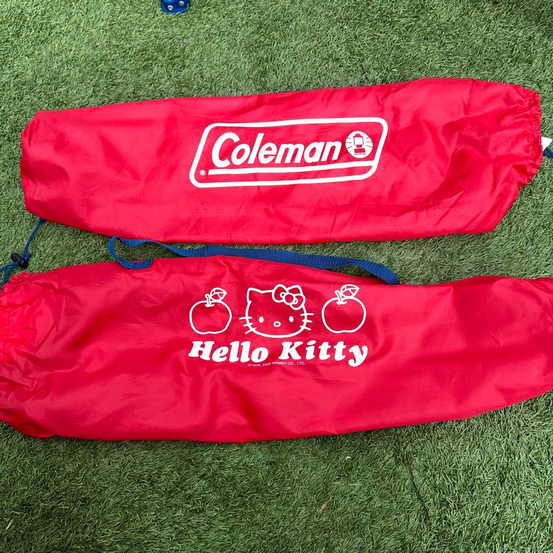 Coleman Hello Kitty サンシェード　コンパクトチェア ３点