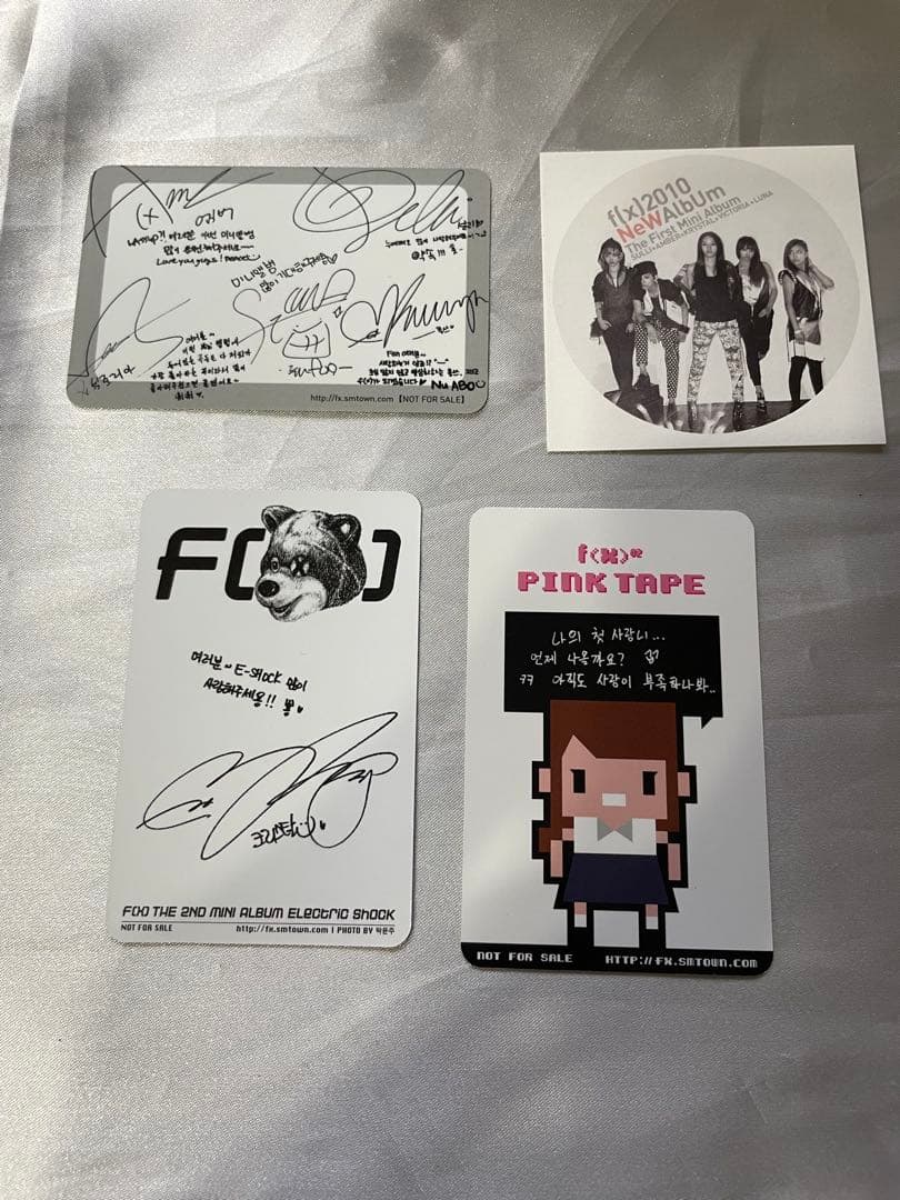 サ*ー様 f(x) PINK TAPE 韓国盤 CD セット