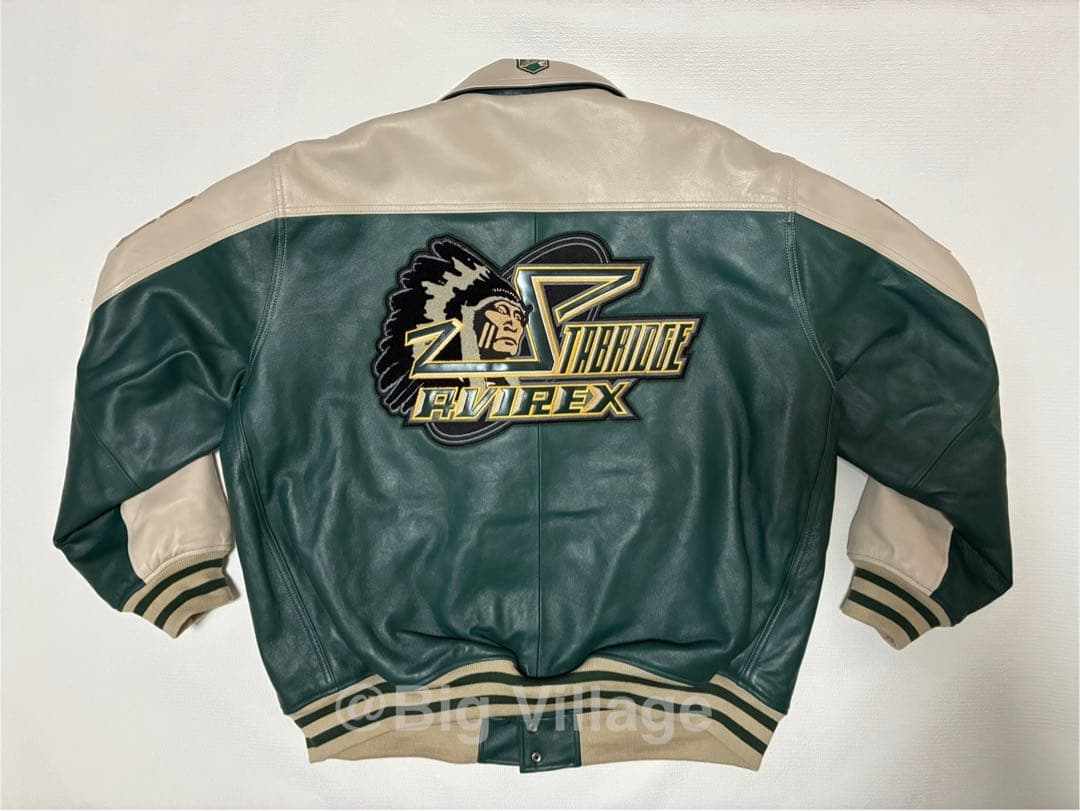 AVIREX STABRIDGE VARSITY JACKET XXLサイズ