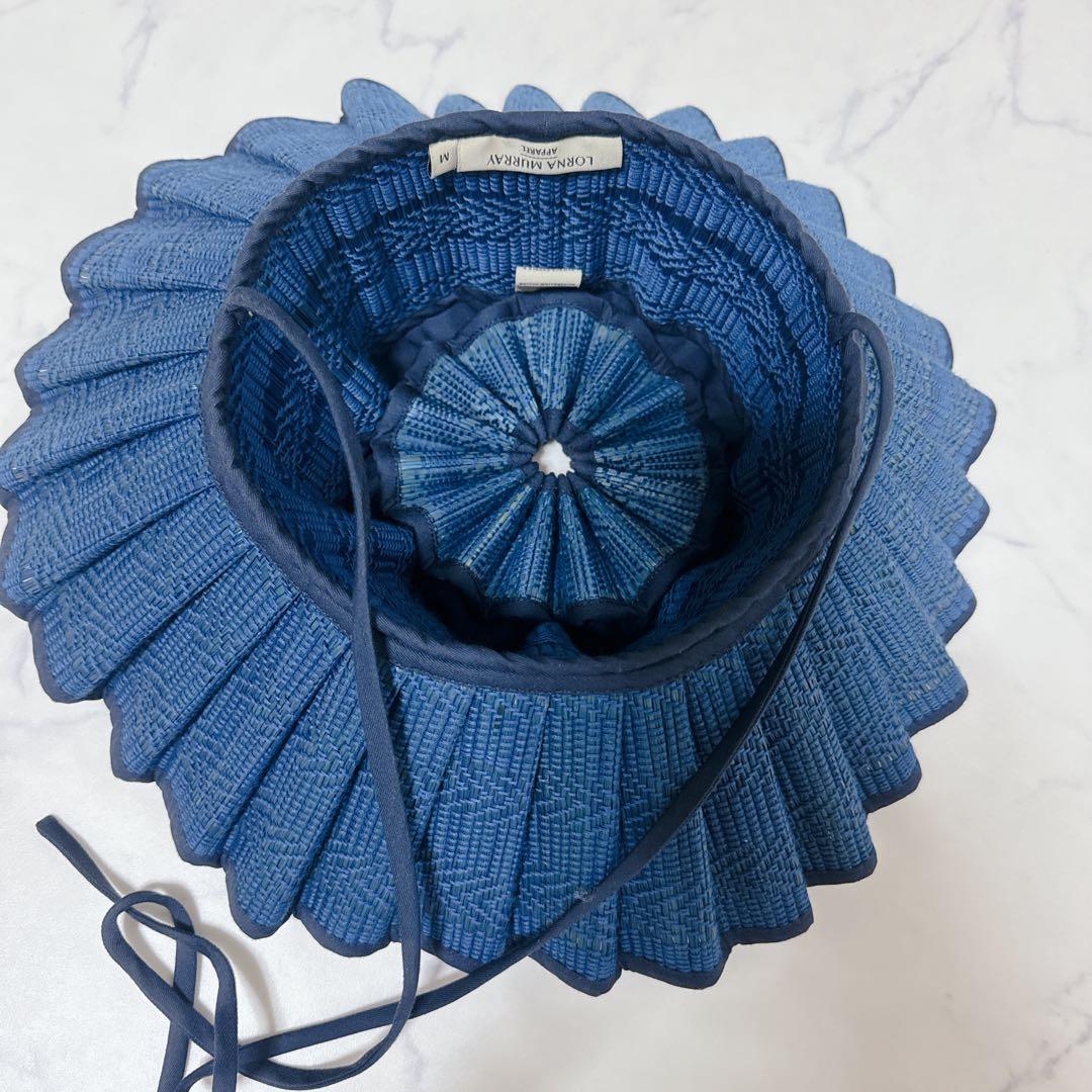 ✨美品✨Lorna Murray カプリハット 帽子 ブルー