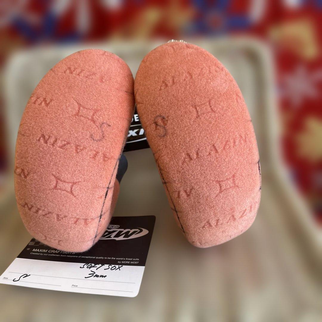 MAXIM ソフトソックスブーツ ALAZiN 3mm S size 新品未使用