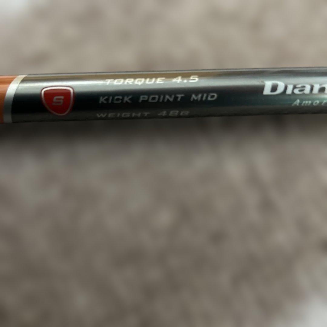 レア！ディアマナ軽量テーラーメイド1W用スリーブ付きシャフト