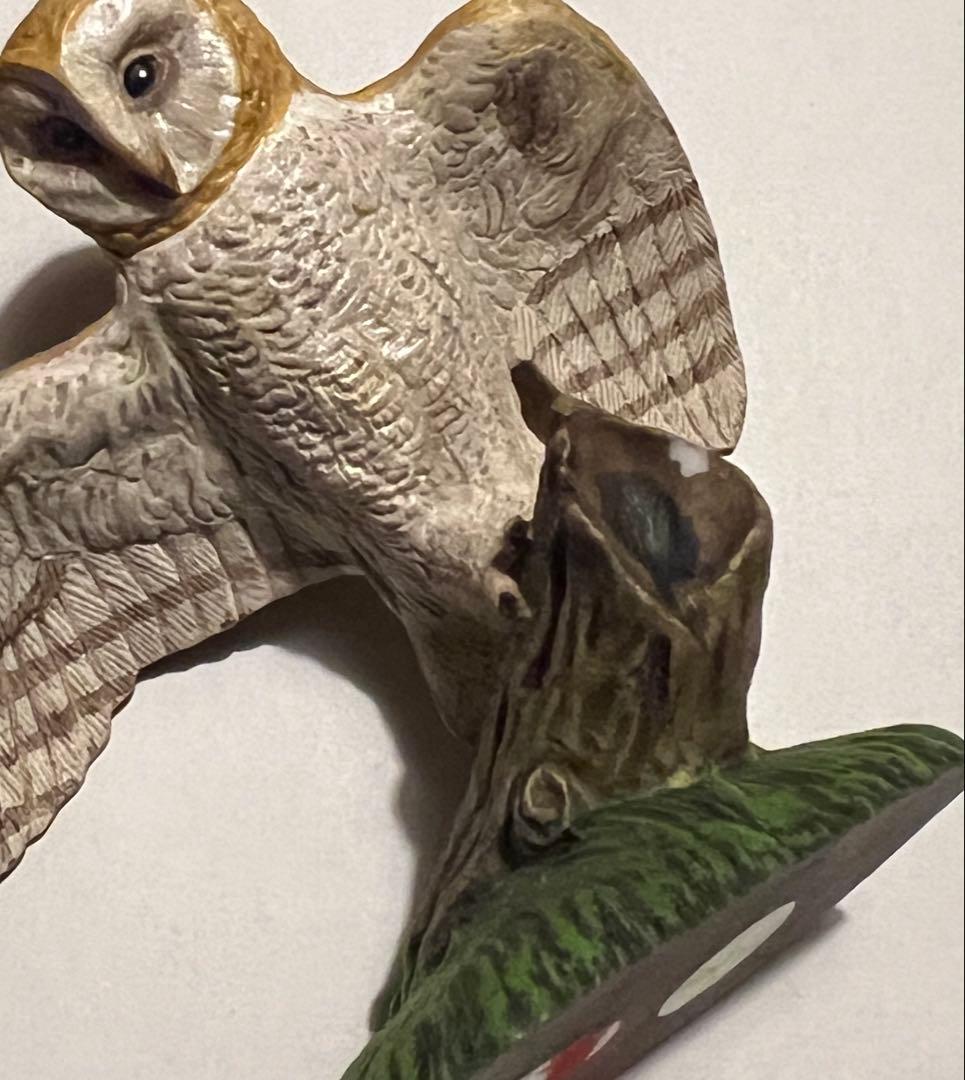 フランクリンミント社 ふくろう みみずく　7体セット