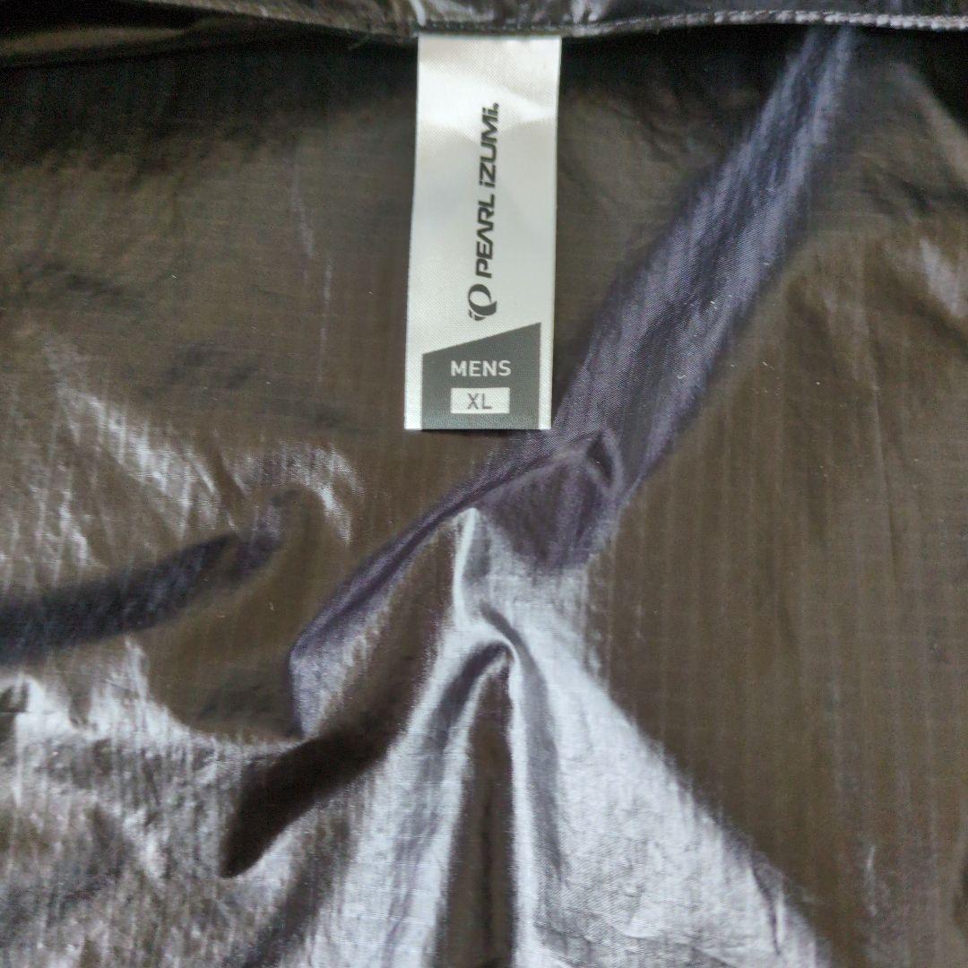 【着用1回】PEARL IZUMI ブラック ウィンドブレーカー　XLサイズ