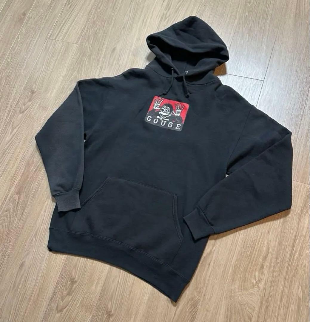 90‘s GOUGE Sweat Hoodie ガウジー ヴィンテージ パーカー