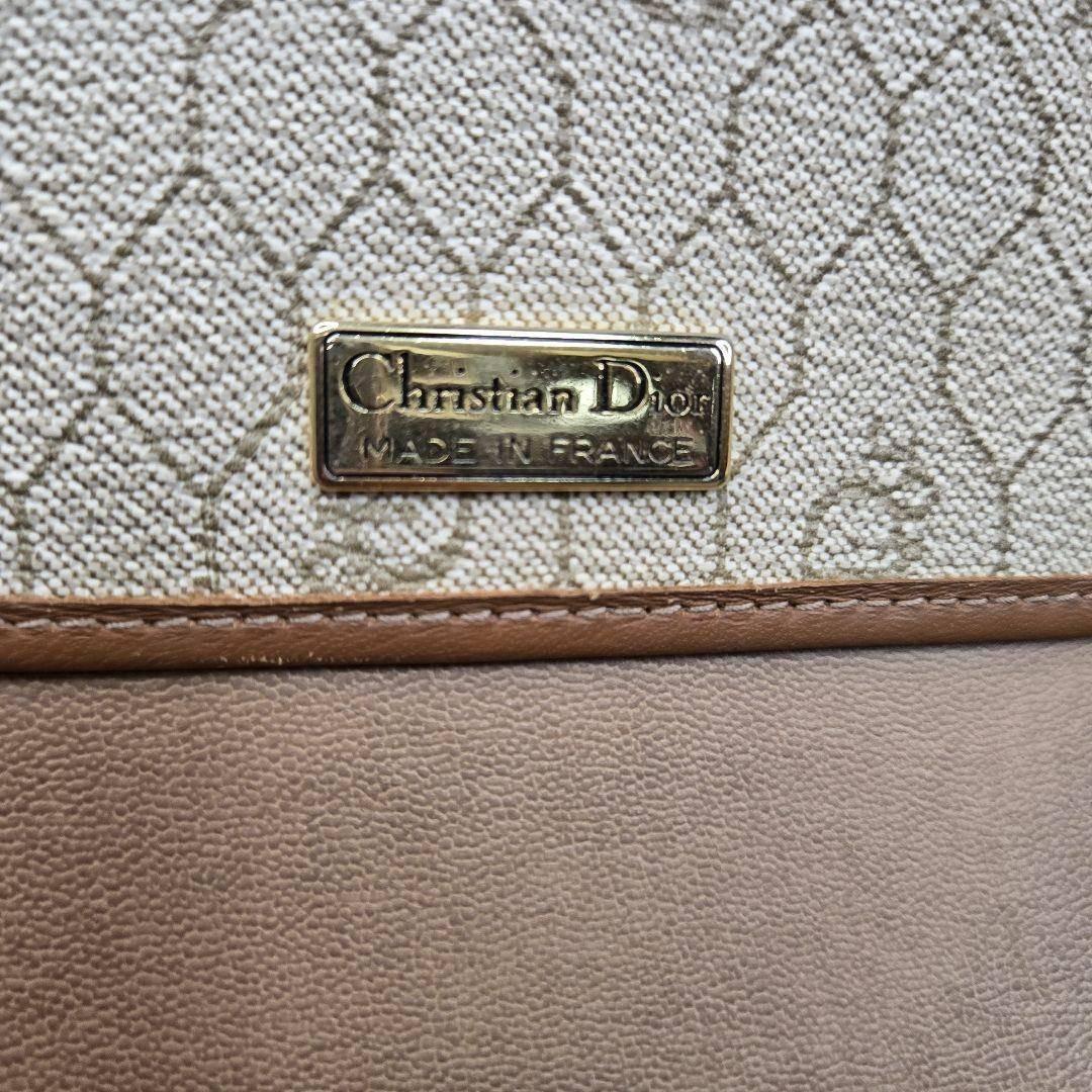 極美品 Christian Dior ショルダーバッグ ハニカムトロッター
