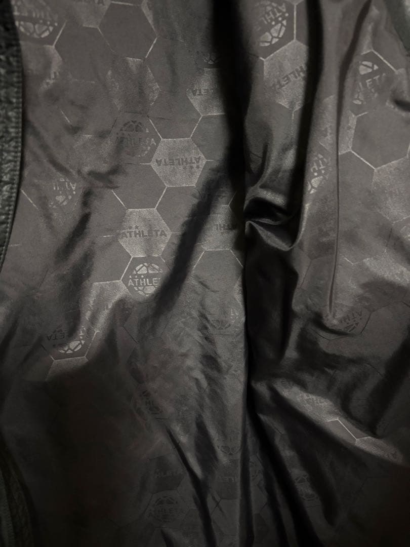 ATHLETA フード付きベンチコート 160サイズ ブラック