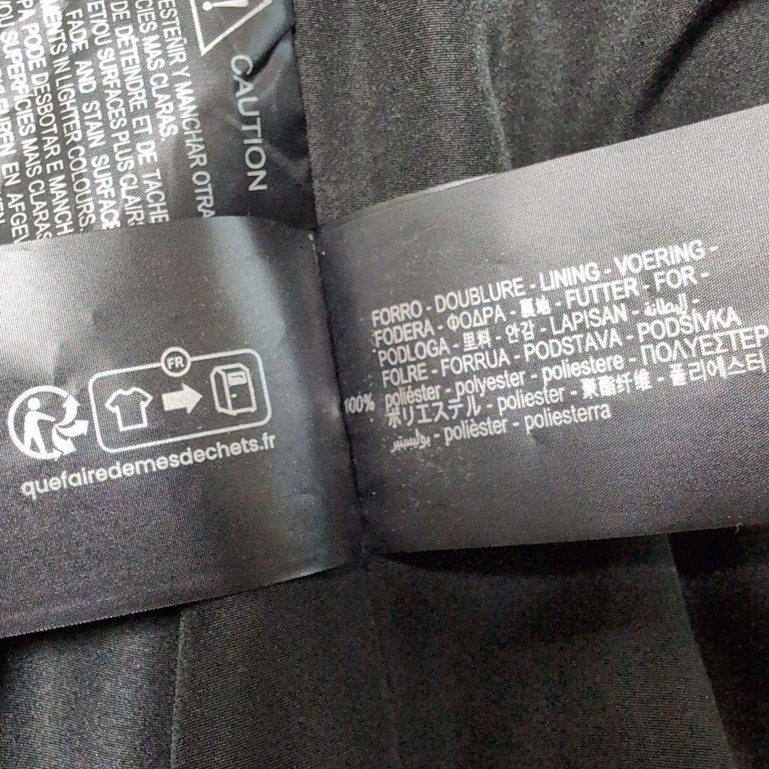 近年モデル ZARA フェイクレザージャケット ジャンパーブラック XXL