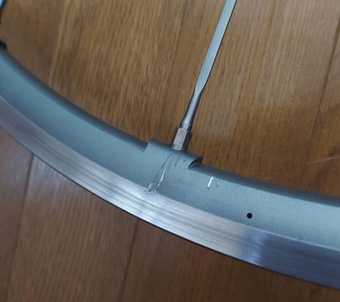 カンパニョーロ　シャマルウルトラ　チタンカラー　前後セット　リムブレーキ　中古