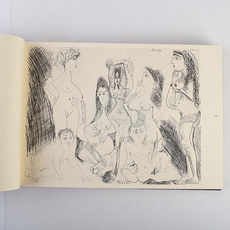 時事通信社　パブロ・ピカソ　限定1000部Dー90番　絵・箱付　M　R9605H