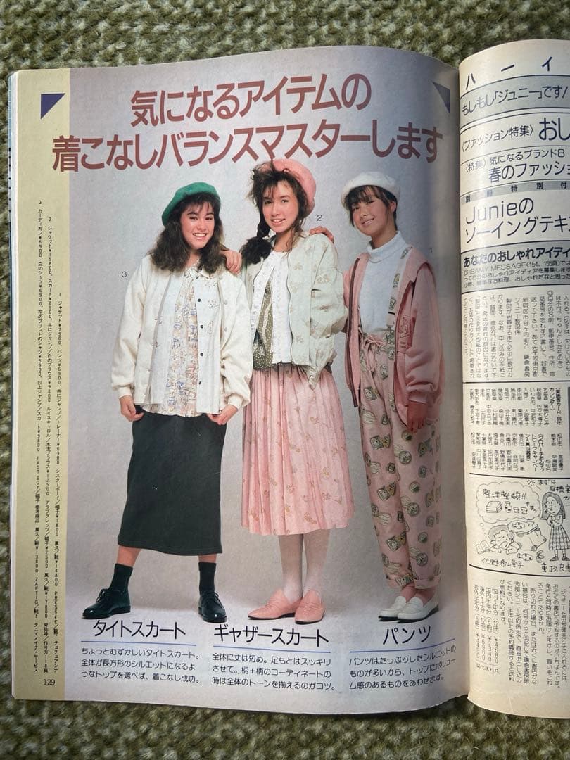 Junie 1986年3月号