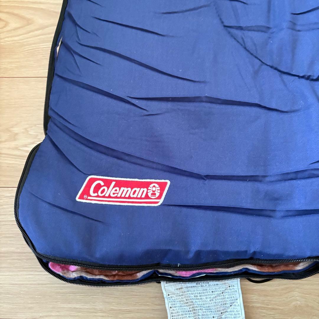 【美品2個セット】Coleman コールマン 寝袋 スリーピングバッグ フリース
