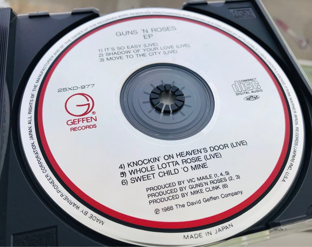 Guns N' Roses ライヴ・フロム・ザ・ジャングル 25XD-977