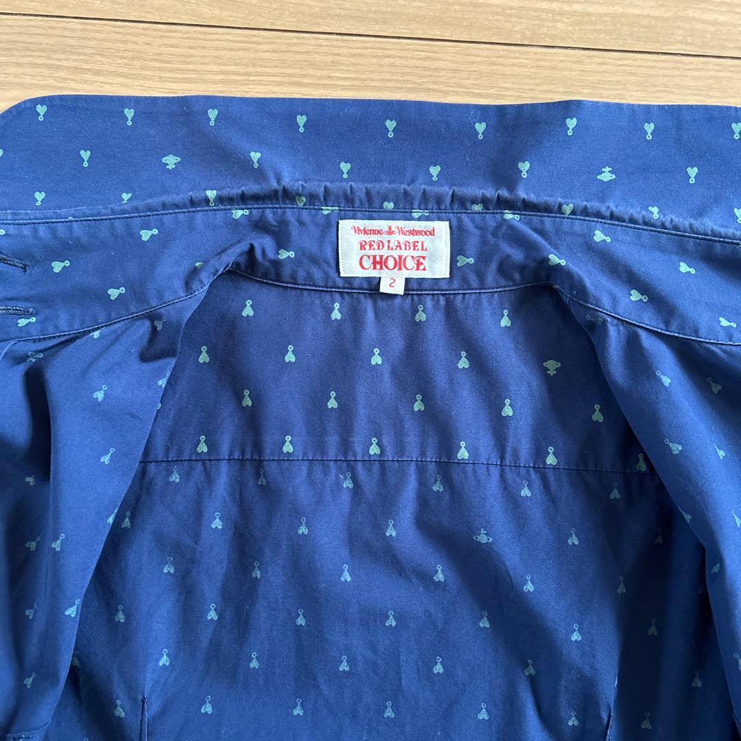 ヴィヴィアンウエストウッド　ネイビーブラウス