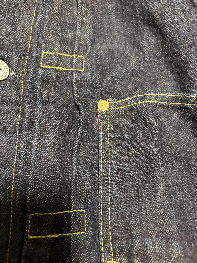 美品 TCBジーンズ S40's 赤タブ 旧モデル 44 大戦モデル