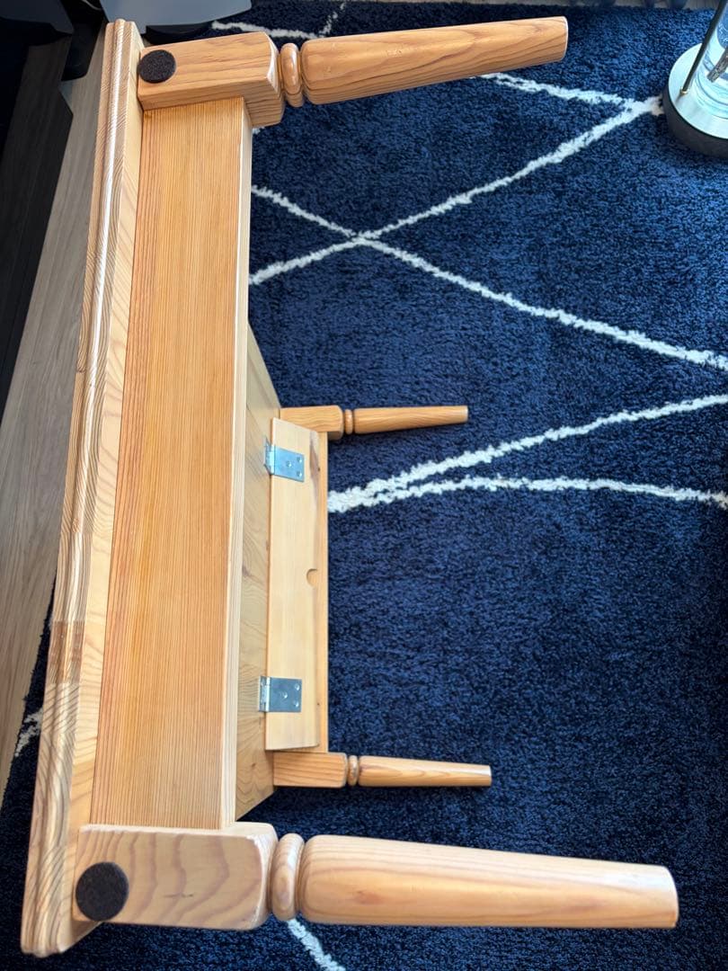 無垢材　Afternoon Tea ローテーブル　折りたたみ