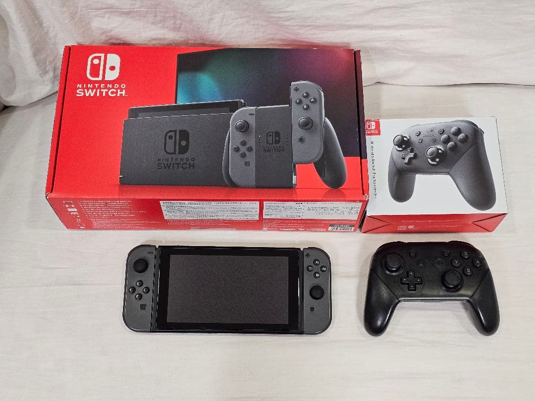 Nintendo Switch 本体セット+ 純正プロコントローラー