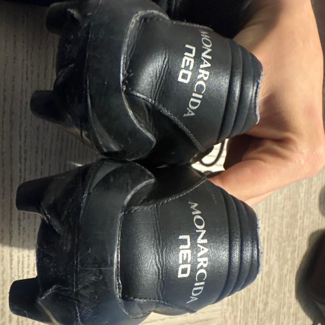 Mizuno モナルシーダサッカーシューズブラック 値下げ依頼⭕️