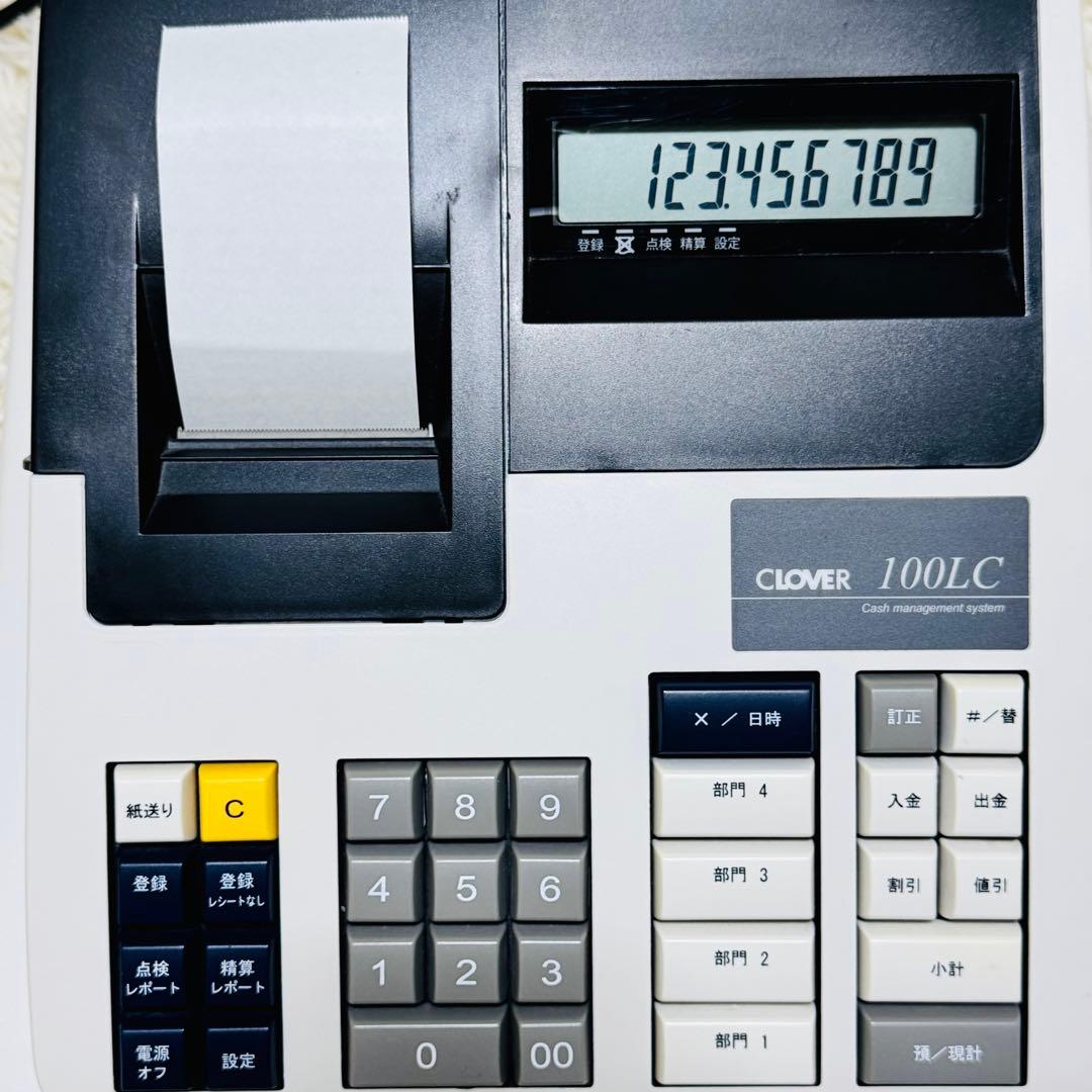 クローバー CLOVER 100LC レジスター