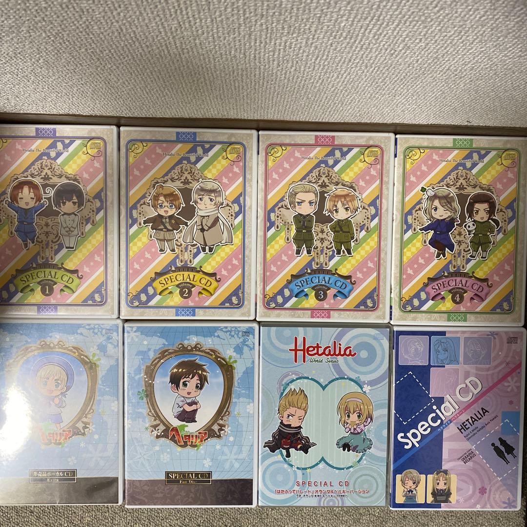 ヘタリア　アニメイト限定版スペシャルCD セット