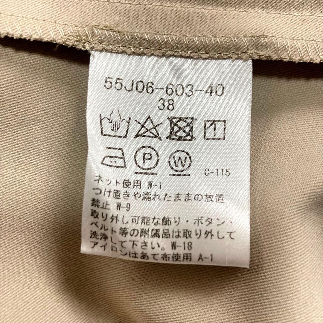 BLUE LABEL CRESTBRIDGE ひざ丈　シャツワンピース M