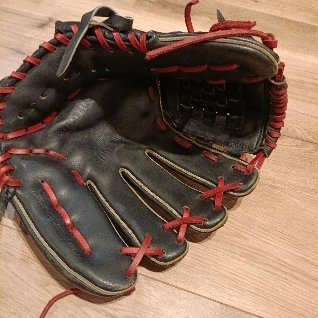 ミズノ 軟式グローブ 特別注文 本革　レア　ビッグエム