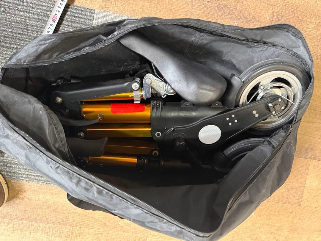 超コンパクトミニ折りたたみ自転車8インチ