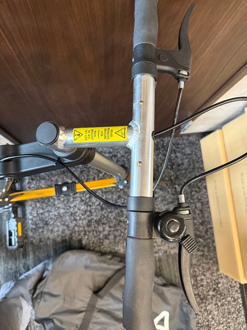 超コンパクトミニ折りたたみ自転車8インチ