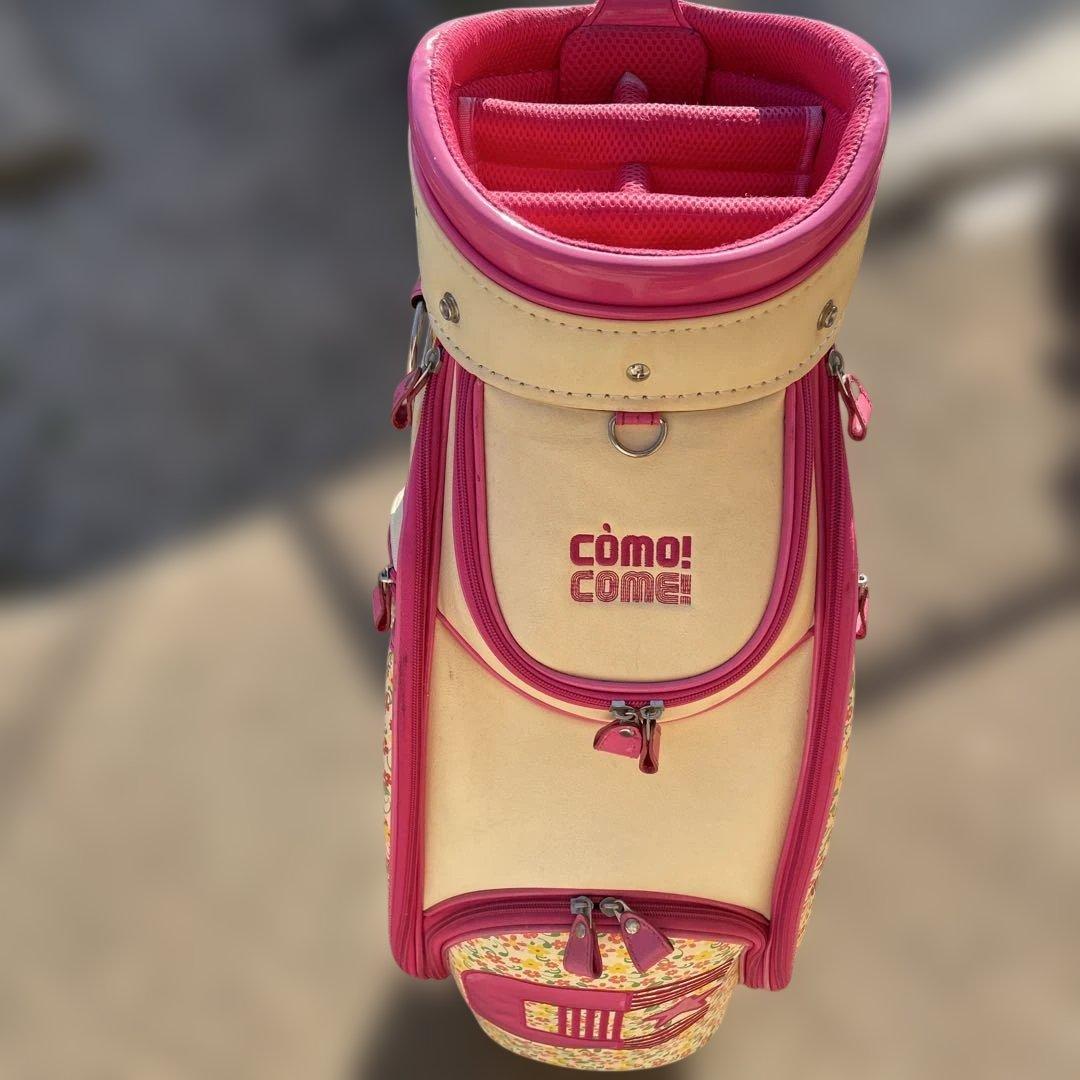 Como! Come! 花柄キャディバッグ