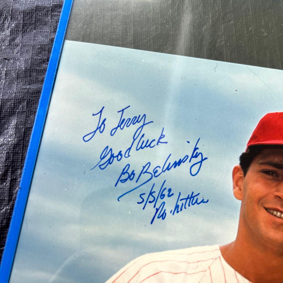 MLB  ボーベリンスキー　直筆サイン入りフォト　フィラデルフィアフィリーズ