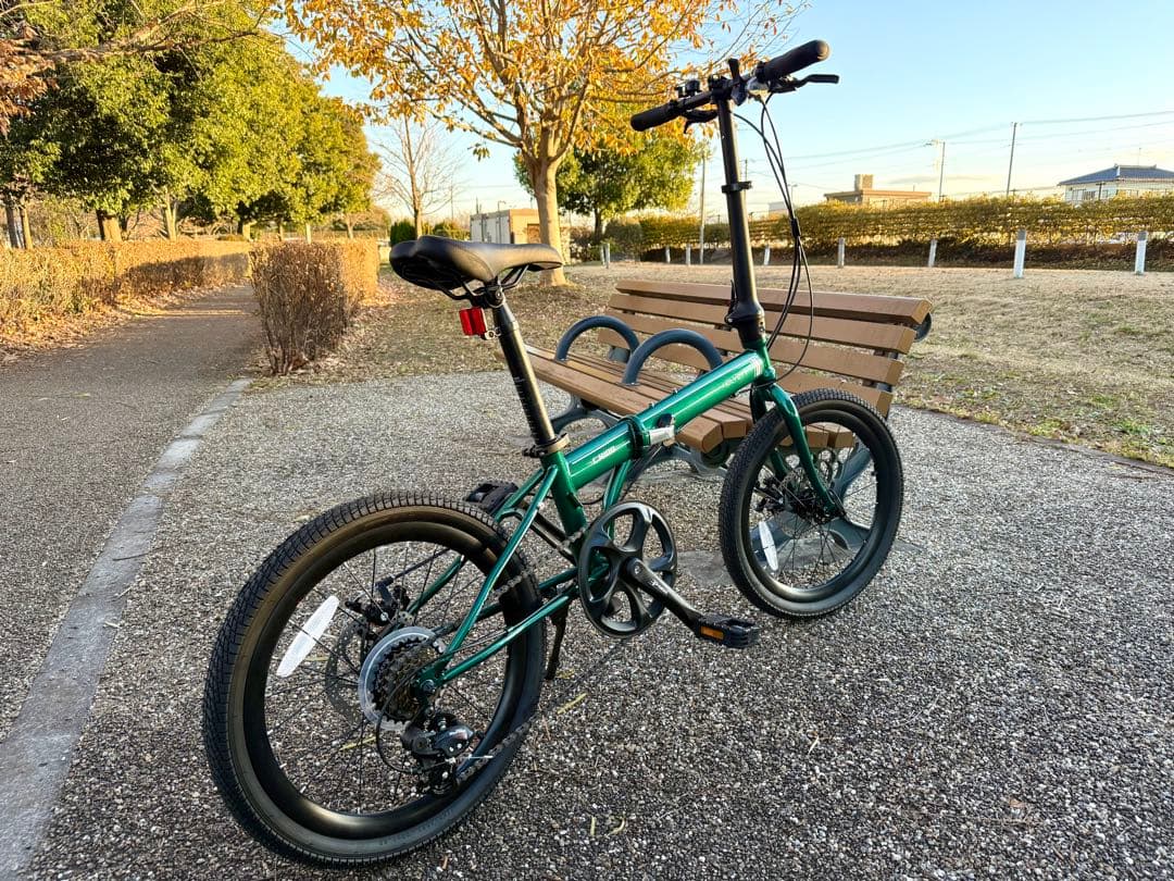 フランスブランド 折りたたみ自転車 20インチ｜7段変速｜新品・未使用