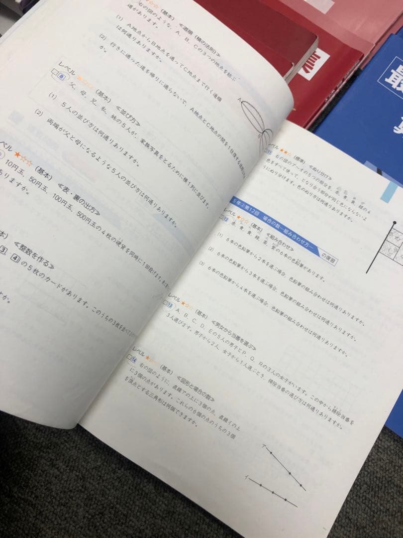 改訂新版　四谷大塚6年予習　国算理社/最難関　上2024年受験　状態おおむね良