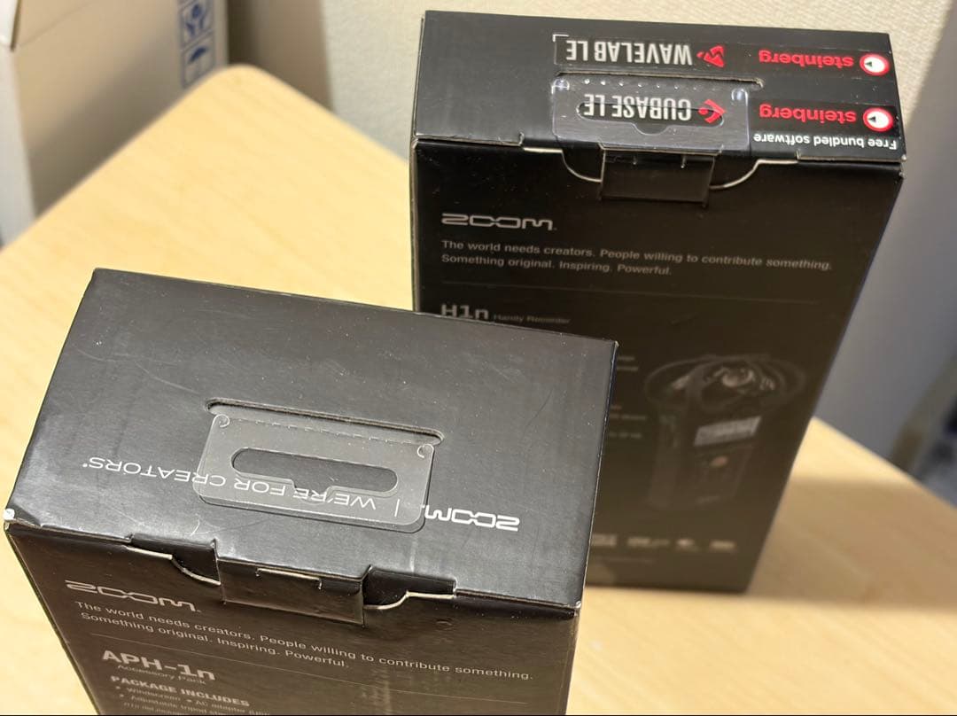 ZOOM H1n レコーダーとAPH-1n アクセサリーパック