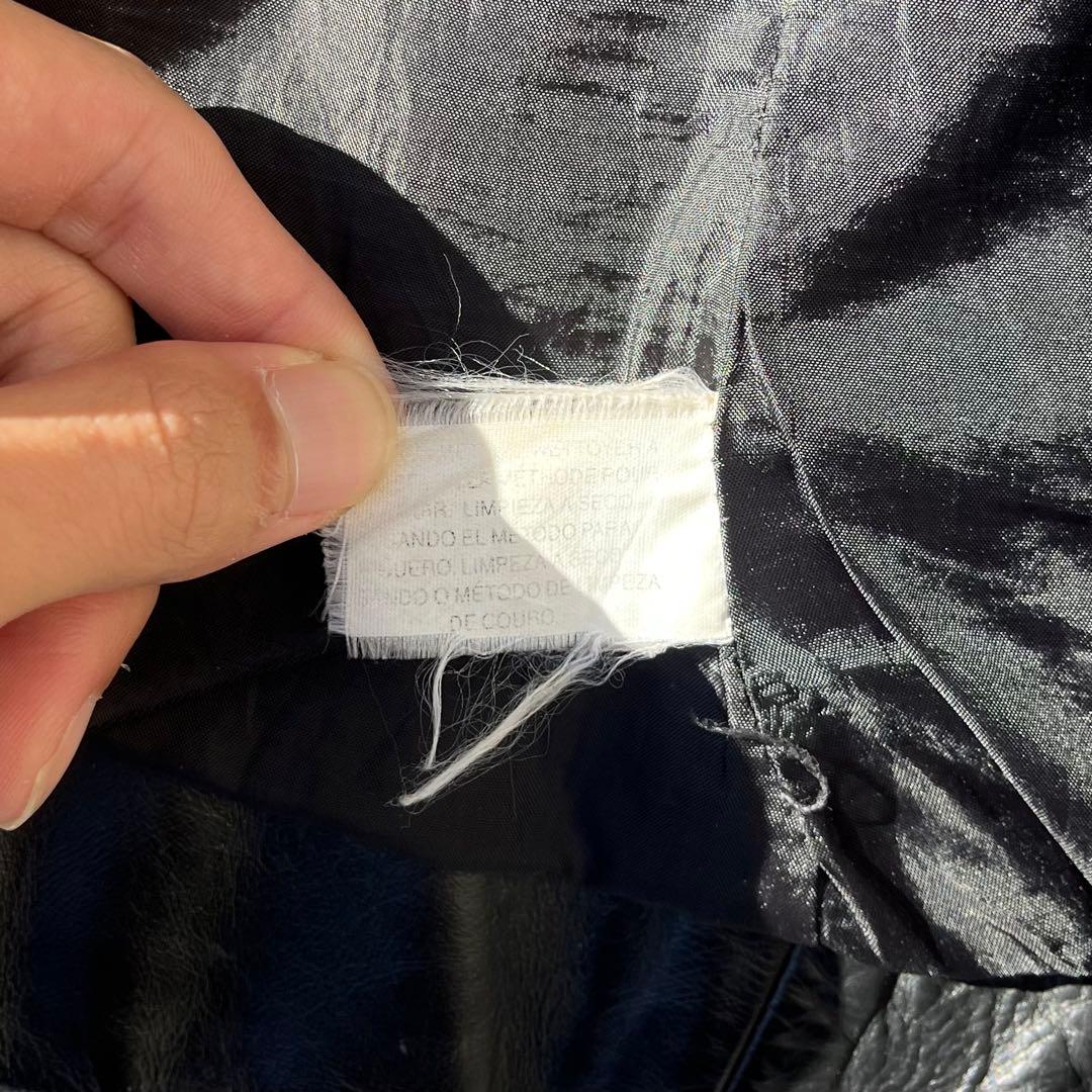   カルバンクライン レザー pコート archive