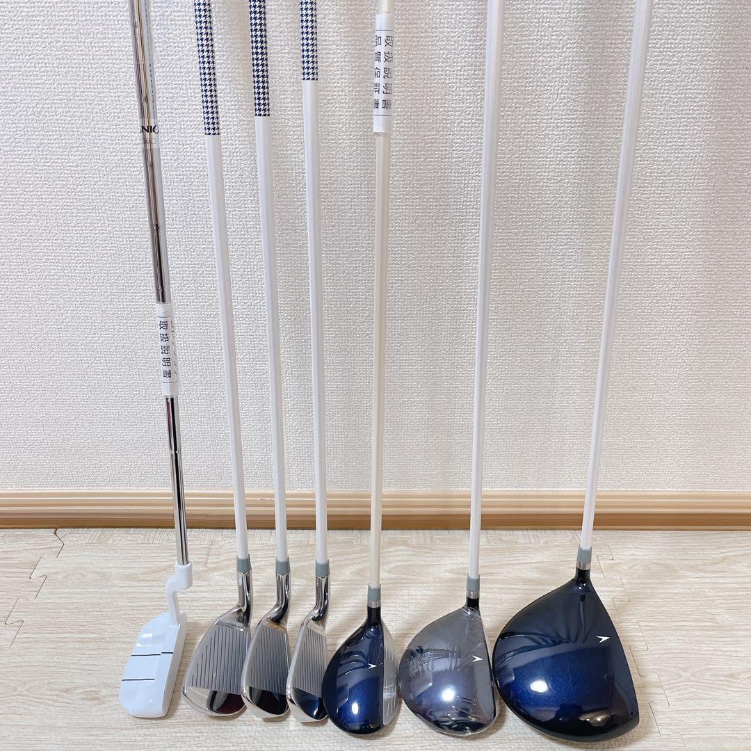 【ほぼ未使用】IGNIO イグニオ　レディース　クラブセット　キャディバッグ付き