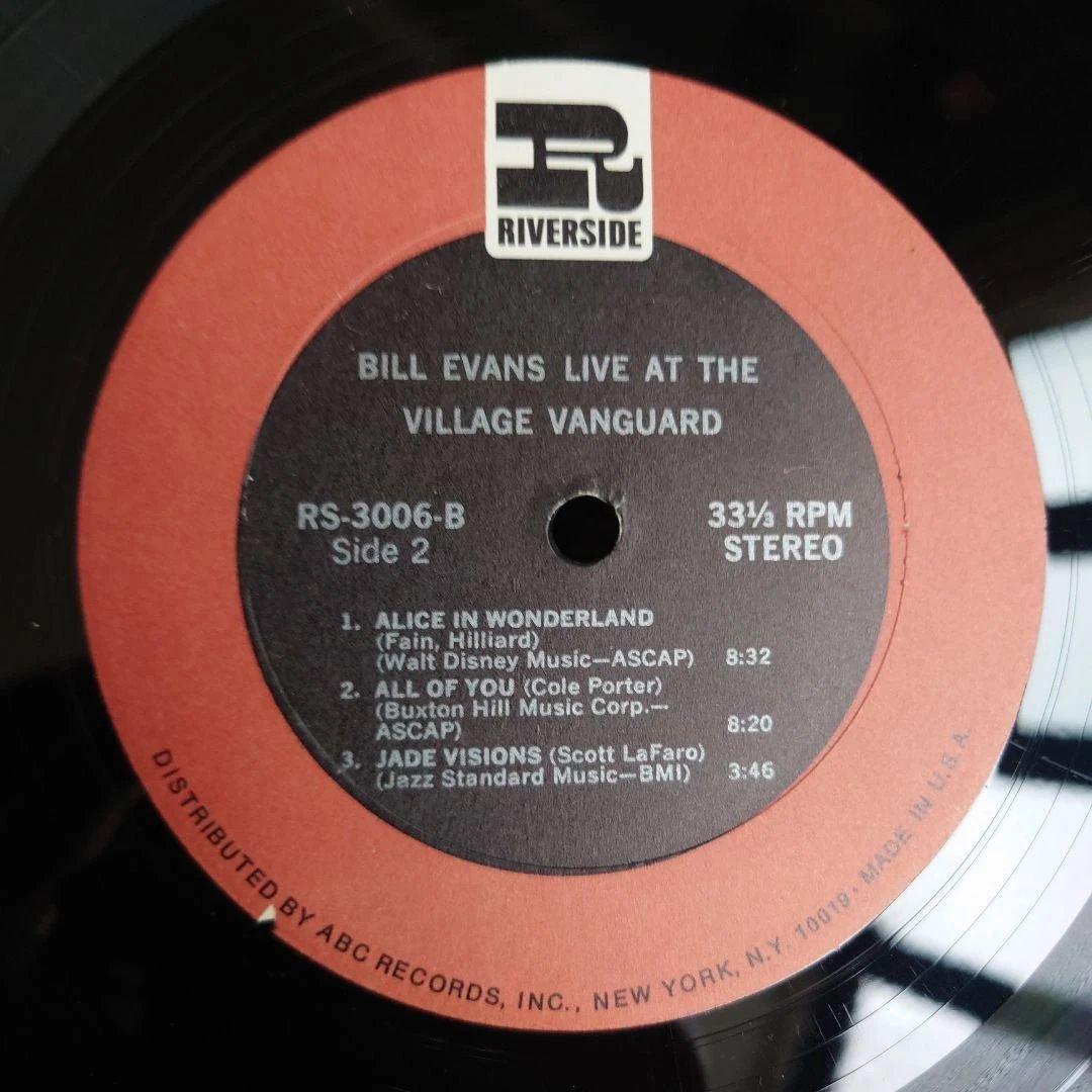 米国Bill Evans Live at theVillage Vanguard