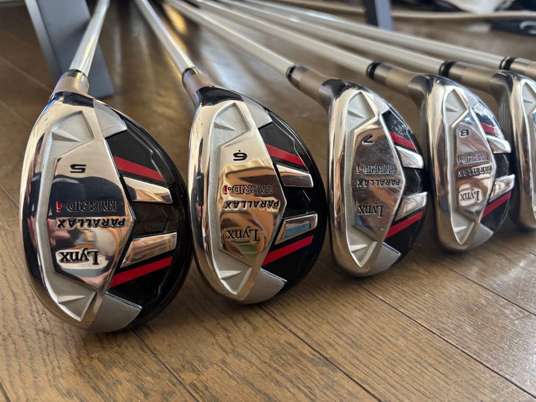 Lynx PARALLAX HYBRID iron リンクス 5-Pセット