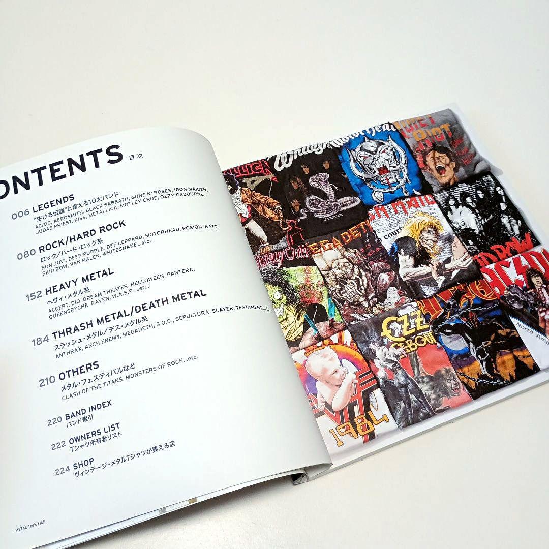 メタルTシャツ図鑑 = L Tee's FILE : T-shirt