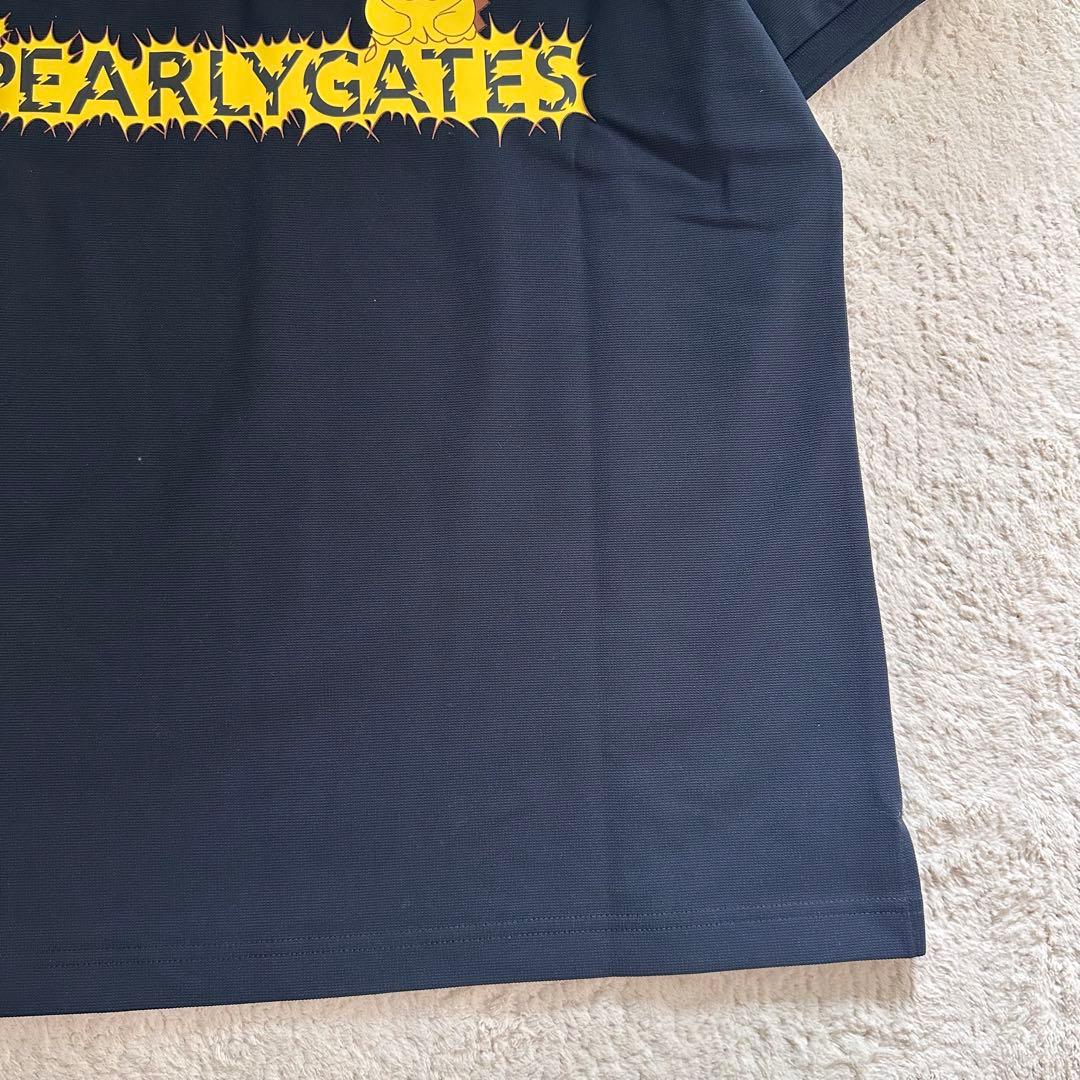 新品未使用✨ パーリーゲイツ ピカチュウ 半袖ポロシャツネイビー サイズ6