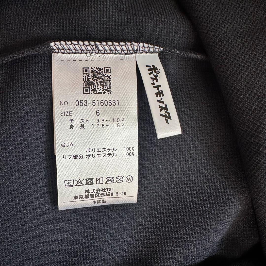 新品未使用✨ パーリーゲイツ ピカチュウ 半袖ポロシャツネイビー サイズ6