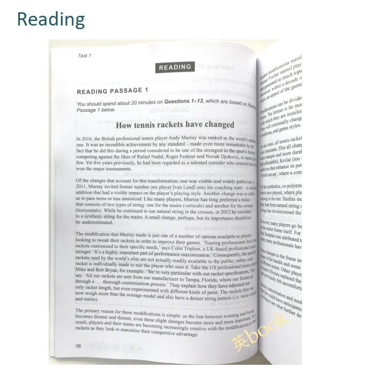 IELTS Academic公認問題集14-19, 6冊セット 音源付 解答付