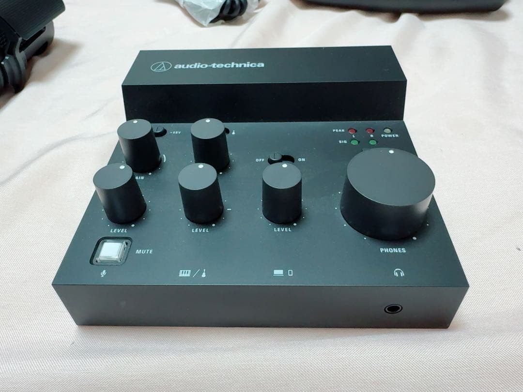 【ハイジ】audio-technica コンデンサーマイクセット