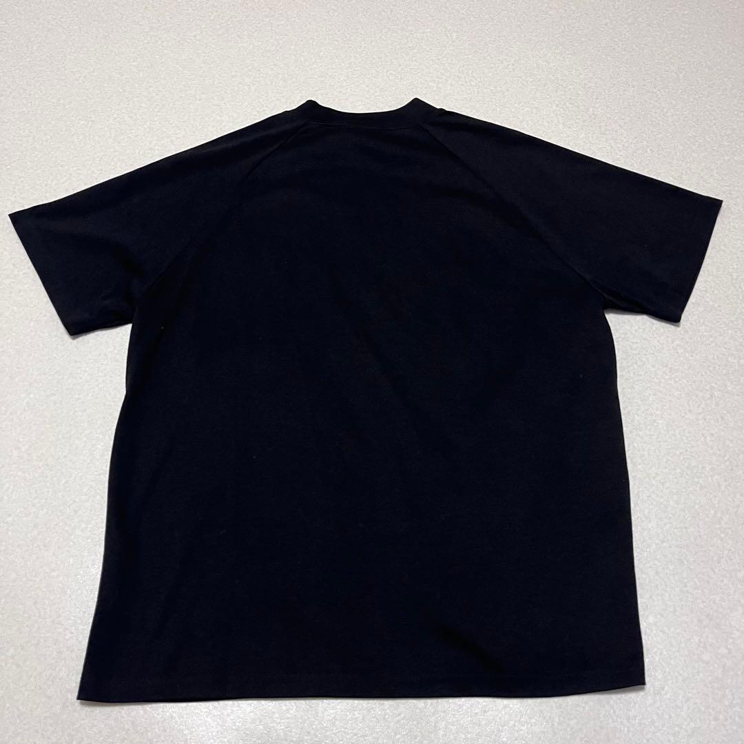 KINASHI CYCLE ゴルフ 半袖モックネックTシャツ XL ブラック