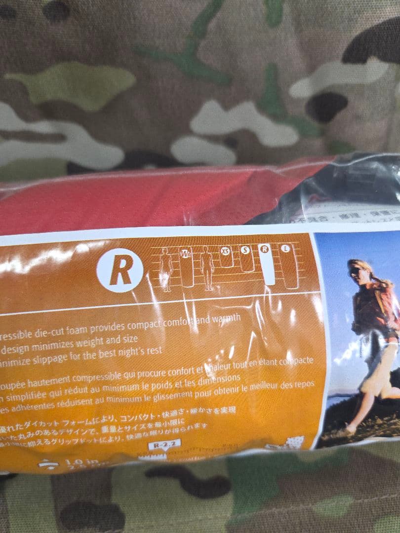 サーマレスト プロライトR マット　THERMAREST ProLite R