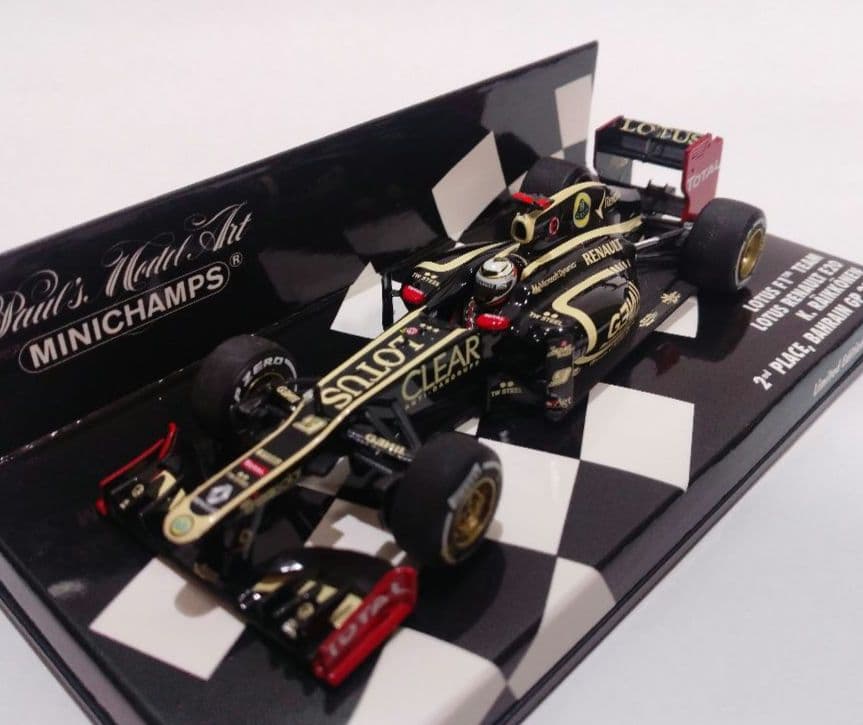 MINICHAMPS 1/43 ロータス E20 K. RAIKKONEN