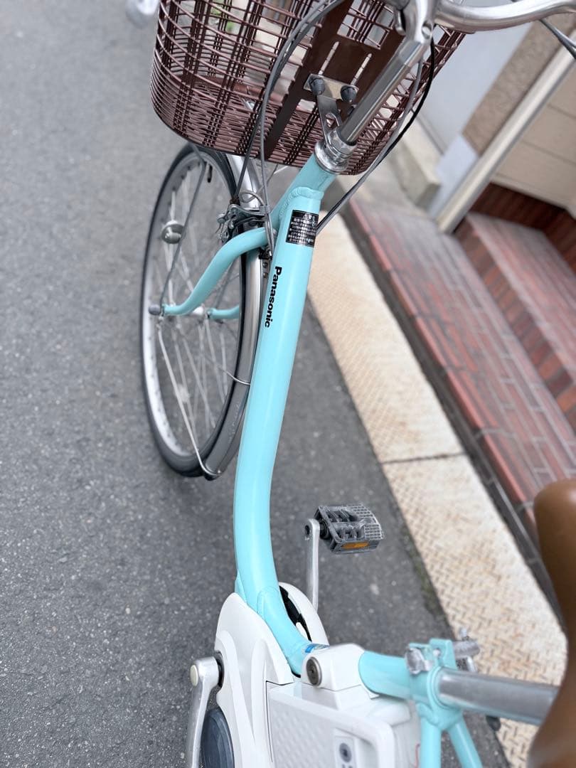 大阪府　パナソニック　電動アシスト自転車　バッテリー12ah