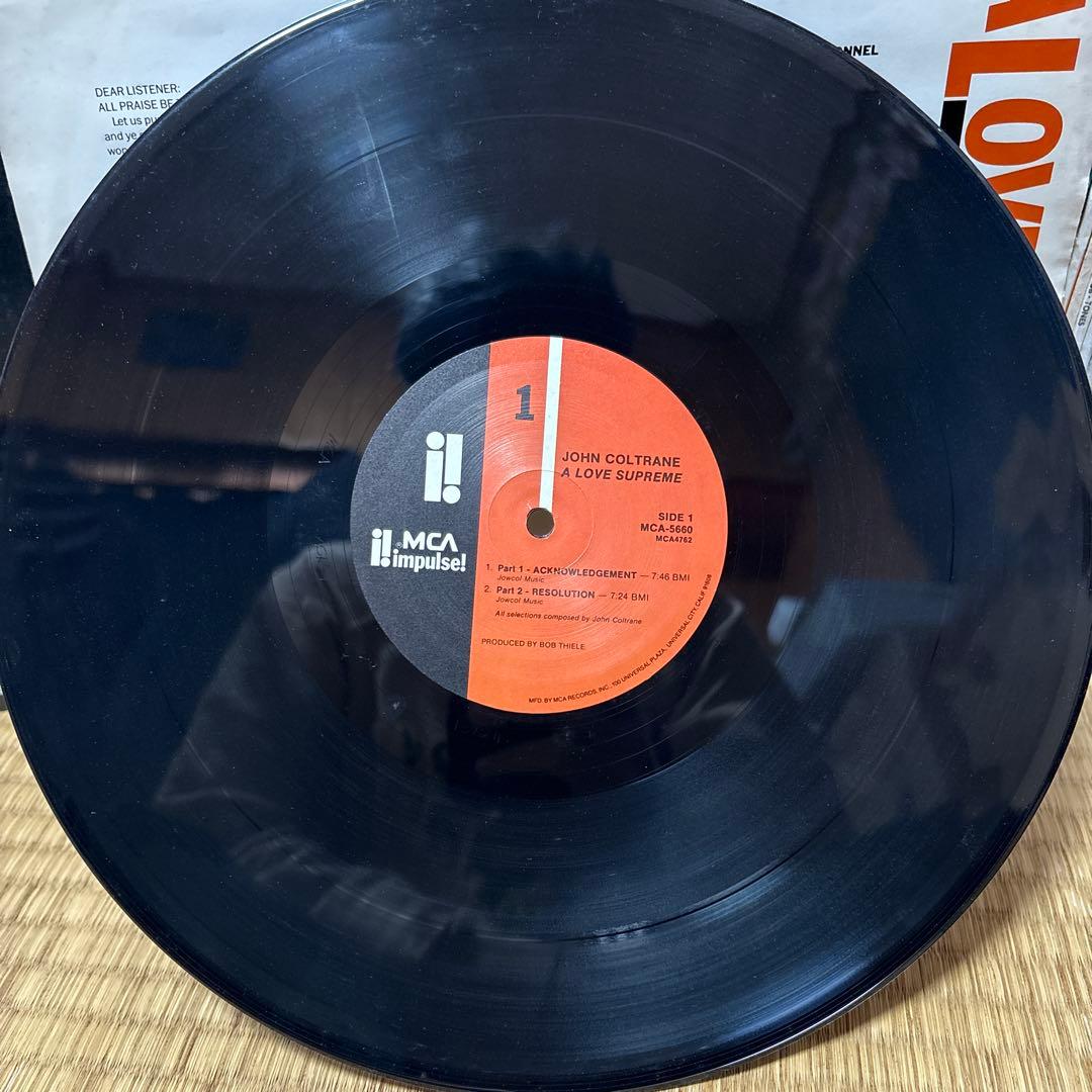 洋楽 John Coltrane A Love Supreme MCA Impulse