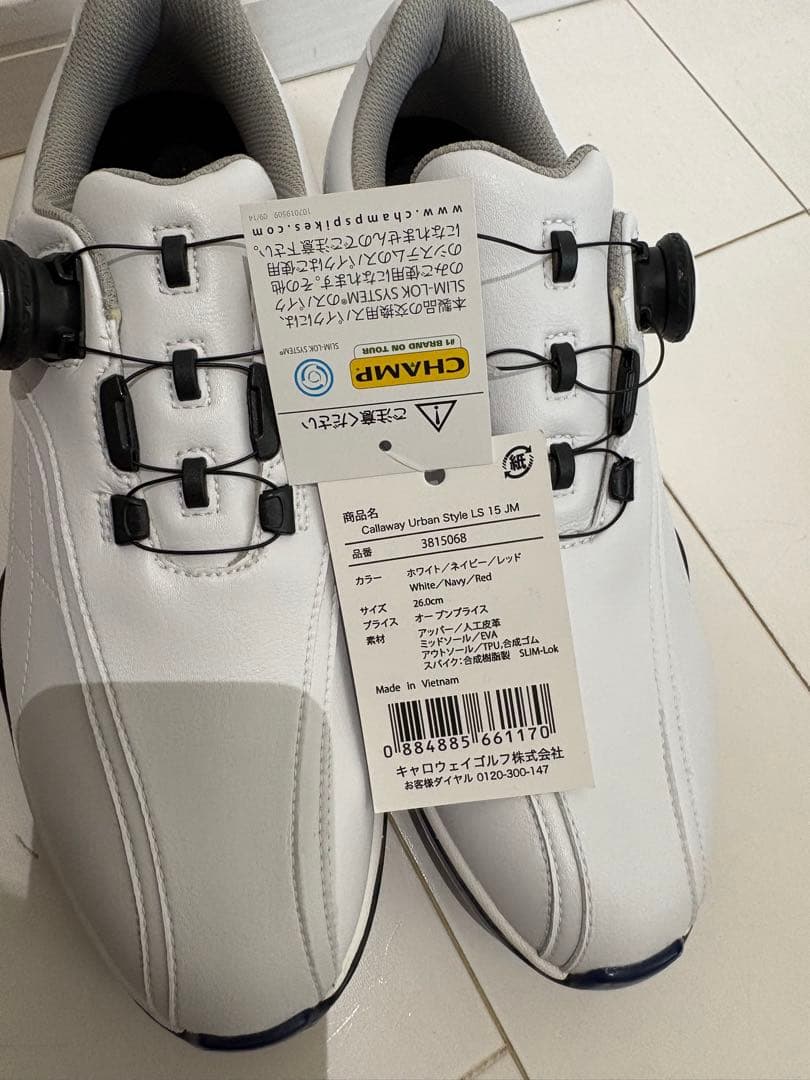 新品 キャロウェイ　ゴルフシューズ ボア26.0cm Callaway